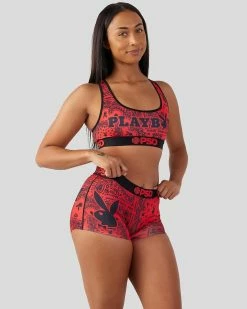 PSD Underwear Playboy - Paisely -collections Sales Store 123480008 RED 3