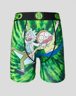 PSD Underwear Rick And Morty - Dark Dye -collections Sales Store 222180122 MUL 4