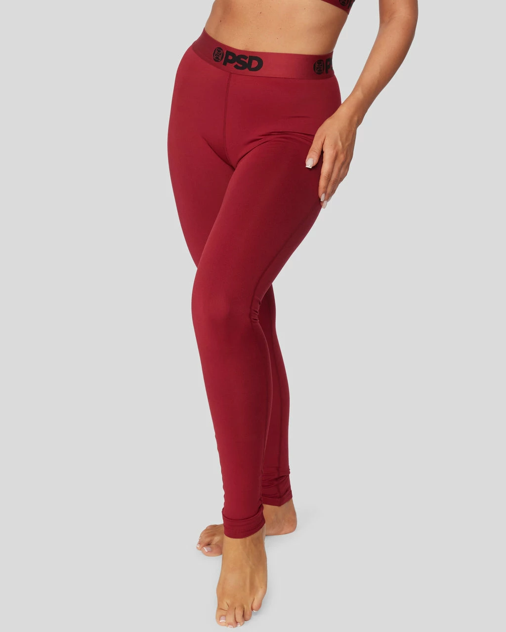 PSD Underwear Solids - Maroon 4 PSD Underwear Solids - Maroon - Image 2