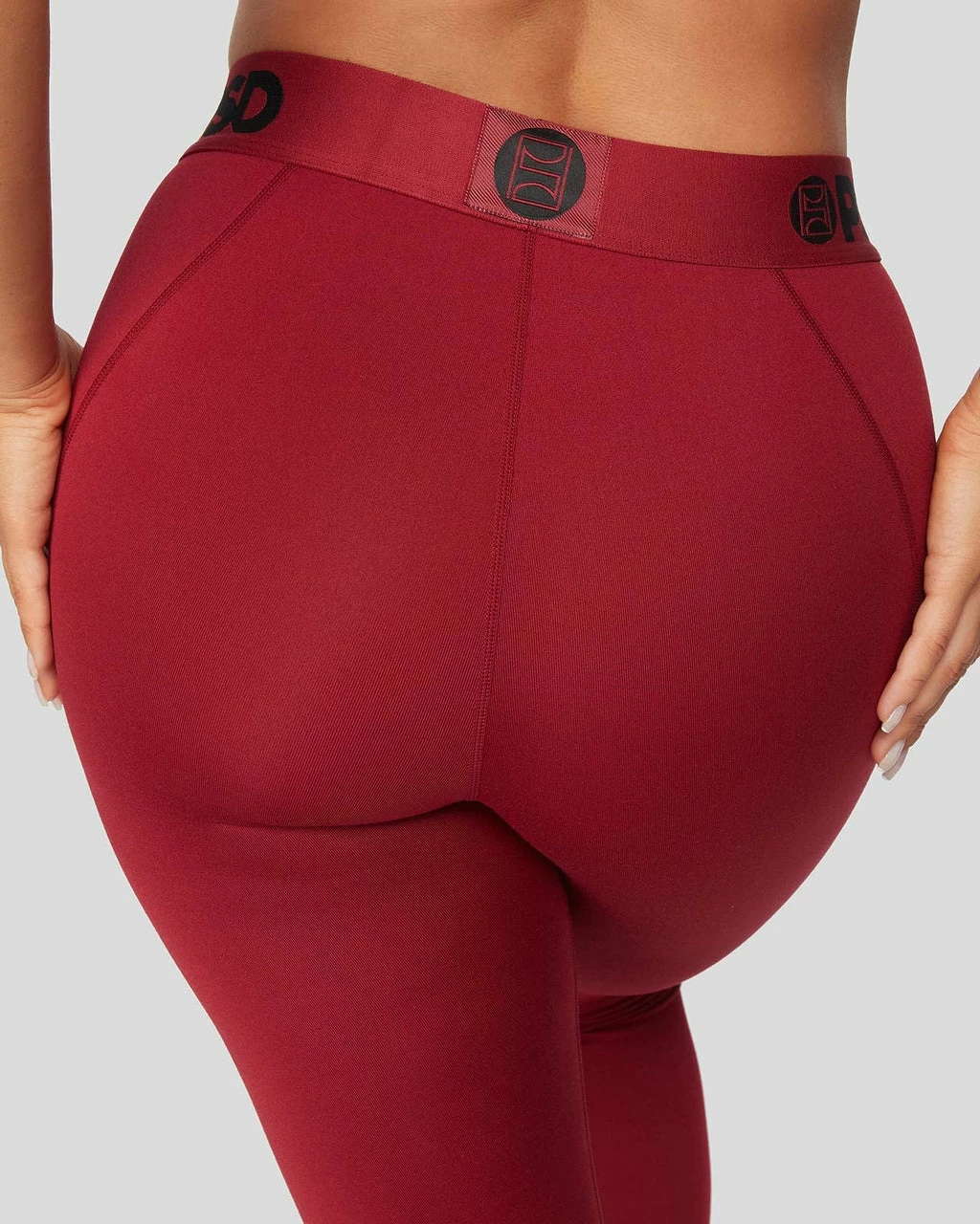 PSD Underwear Solids - Maroon 7 PSD Underwear Solids - Maroon - Image 5