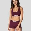 PSD Underwear Solids - Burgundy 2 PSD Underwear Solids - Burgundy -collections Sales Store 3214T1063 BUR 1