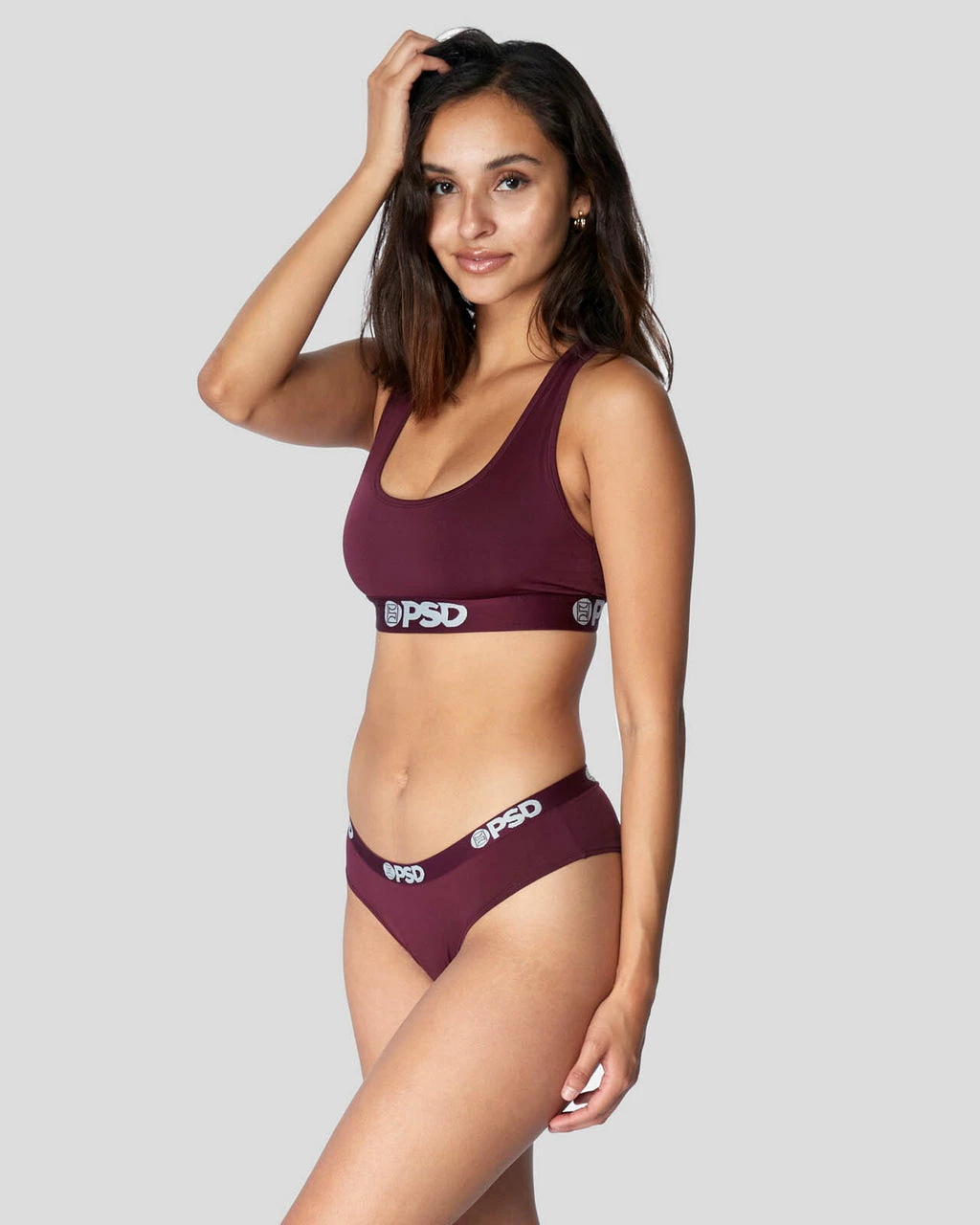 PSD Underwear Solids - Burgundy 4 PSD Underwear Solids - Burgundy - Image 2