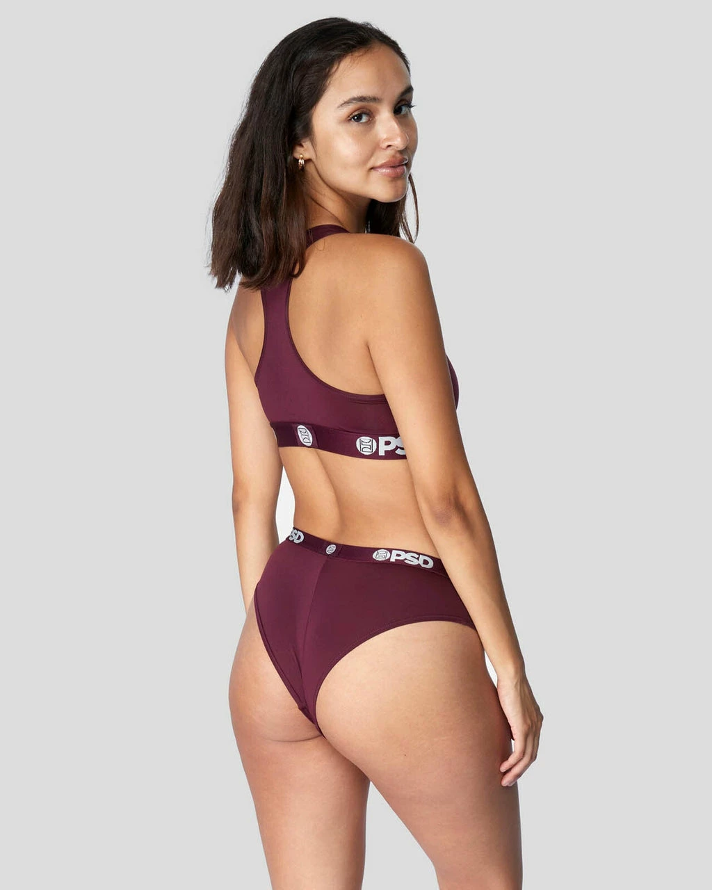 PSD Underwear Solids - Burgundy 5 PSD Underwear Solids - Burgundy - Image 3