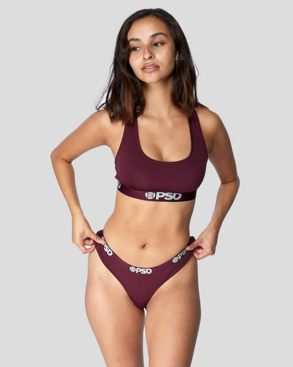 PSD Underwear Solids - Burgundy 3 PSD Underwear Solids - Burgundy