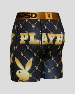 PSD Underwear Playboy - Monogram Lux -collections Sales Store 422180013 BLK 3