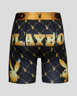 PSD Underwear Playboy - Monogram Lux -collections Sales Store 422180013 BLK 4