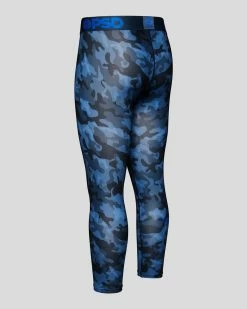 PSD Underwear Pro Tight 3/4 - Blue Steel Camo -collections Sales Store 42218B1011 BLU 3