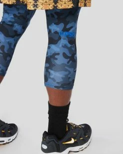 PSD Underwear Pro Tight 3/4 - Blue Steel Camo -collections Sales Store 42218B1011 BLU 5