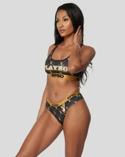 PSD Underwear Playboy - Monogram Lux 8 PSD Underwear Playboy - Monogram Lux -collections Sales Store 422480040 BLK 2