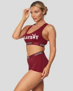 PSD Underwear Playboy - Logo Burgundy 8 PSD Underwear Playboy - Logo Burgundy -collections Sales Store 4224T1093 BUR 3