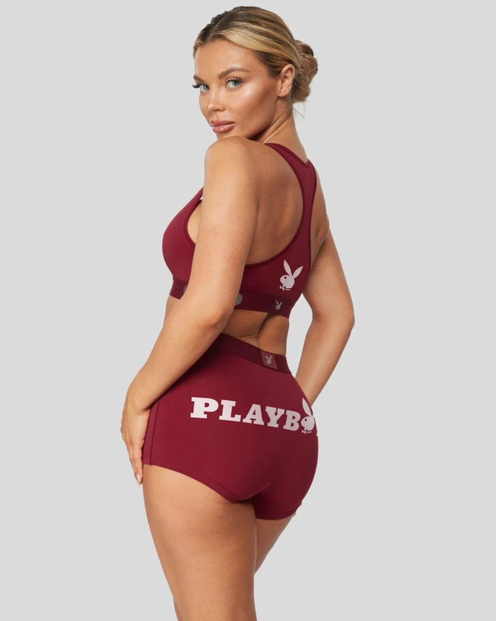 PSD Underwear Playboy - Logo Burgundy 6 PSD Underwear Playboy - Logo Burgundy - Image 4