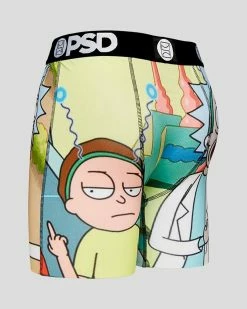 PSD Underwear Rick And Morty - 2 Birds -collections Sales Store e31911072 grn 3
